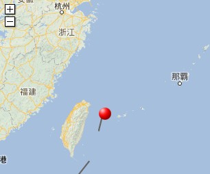 先島群島海域發(fā)生4.8級地震震源深度51公里